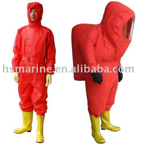 Fire fighting chemical protective clothing